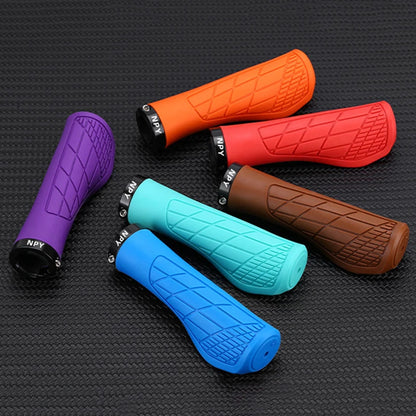 MTB Bicycle Grips Shockproof Bike Handlebar Cover Anti-Slip Lock on Bike Handle Cuffs Ergonomic Cycling Rubber Ball Handle Grips