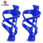 X-TIGER Bike Water Bottle Holder Lightweight and Strong Bicycle Bottle Cage Bracket for Road Mountain Bikes Accessories Blue 2 pcs