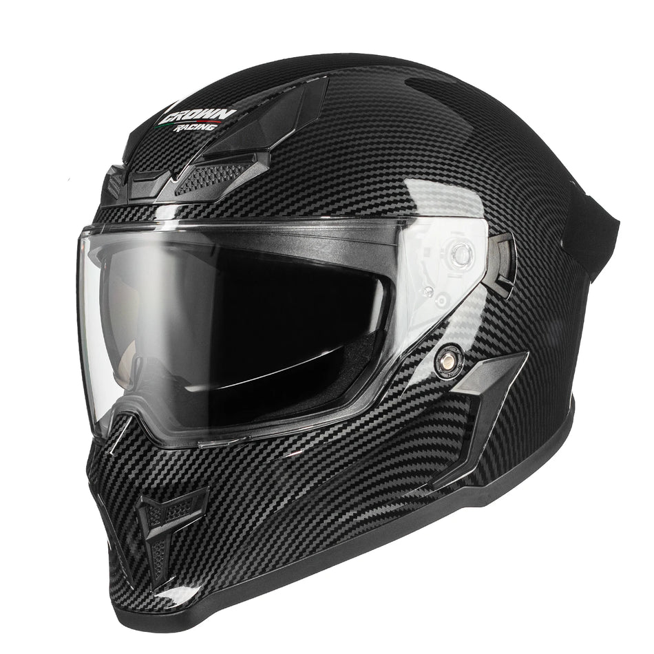 Crown Racing Model-601 full face motorcycle helmet