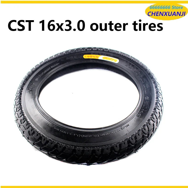CTS 16x3.0 electric bicycle tire inner tube 16 '' wheel tyre fits Many Gas Electric Scooters and Tricycle car electric car