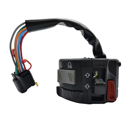 AR-Motorcycle Handlebar Control Headlight Switch Fog Light Horn Switch For Click 150 Running Light Switch