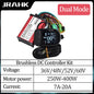 JRAHK 36V 350W S866 BLDC Controller Kit Electric Bicycle Controller 36V 7A-20A 48V 350W Electric Scooter Accelerator 60V 6G sine WXGN202 CN
