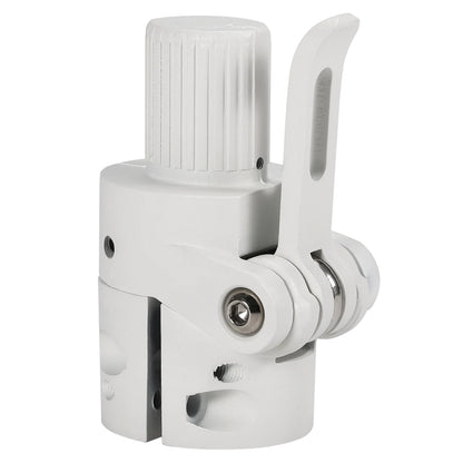 Folding Pole Base Solid Metal Foldable Pole Base Replacement For Xiaomi M365 Electric Scooter Screw Accessory WHITE
