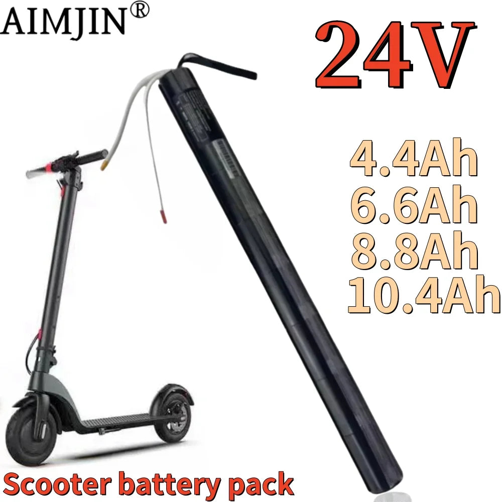 24V lithium battery pack for carbon fiber electric scooter