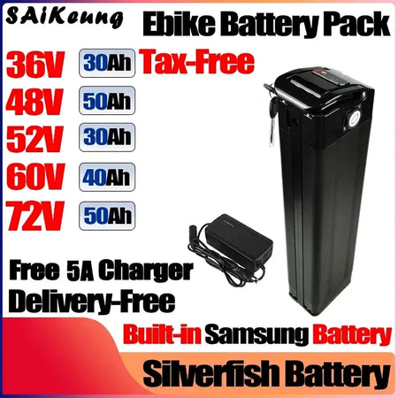 36v-48v-52v-60v-72v-silverfish-lithium-ebike-battery