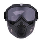 Outdoor Sport Windproof Mask Goggle Hd Bicycle Glasses Eyewear Riding Suv Summer Uv Protection Sunglasses FFMJ-gray
