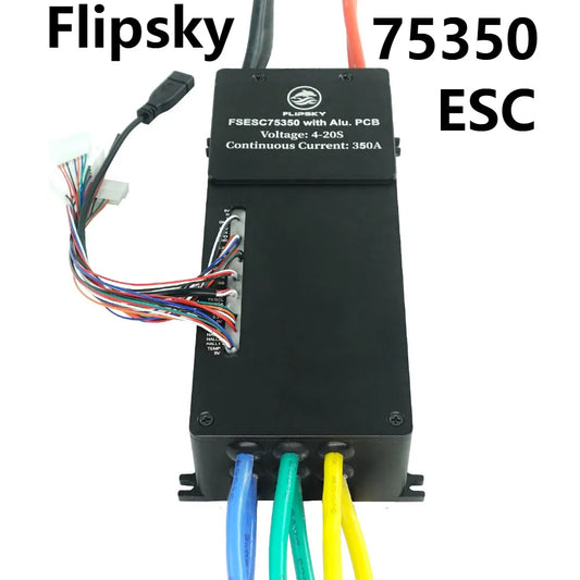 Flipsky FSESC 75350 84V High Current 350A ESC Base On Vesc With Aluminum Case Water Cooling Enclosure For E-Foil Fighting Robot