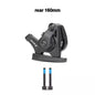 ZOOM DB580 Road Bike Line Pull Flat Mount Dual Piston Mechanie Disc Brake 140mm Disc Brake Caliper Ultralight Bike Accessories Rear 160mm