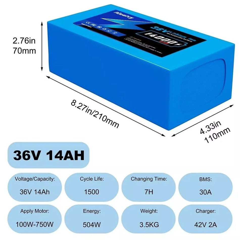 36v-14Ah / United States