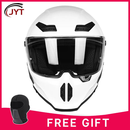 Motorcycle helmet matte black with reserved Bluetooth slot DOT certified sun protection breathable
