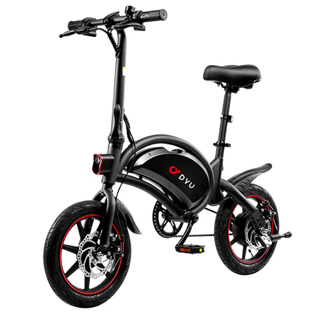   DYU D3F 250W Foldable Electric Bike 36V 10Ah – Compact City Commuter E-Bike