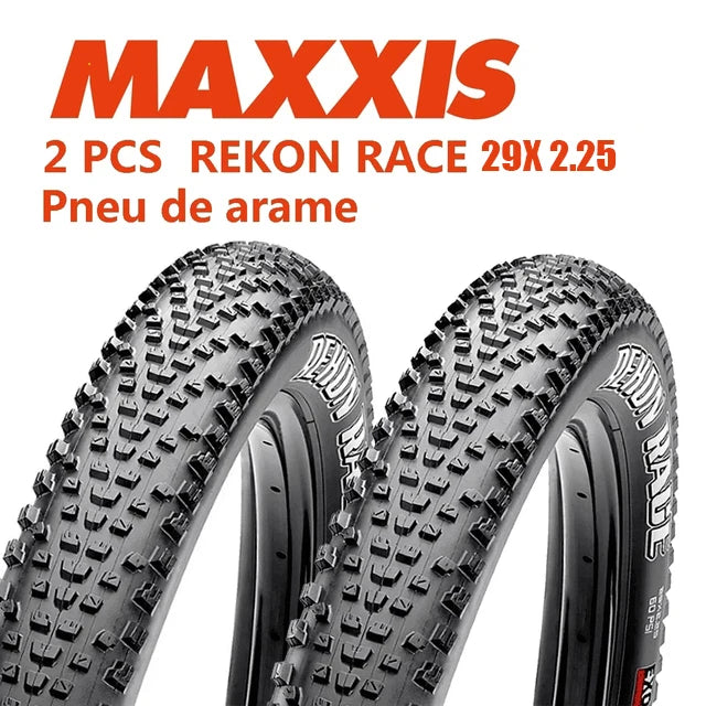 2PCS MAXXIS 29 MTB Bicycle Tire 27.5x2.25 29x2.25 REKON RACE EXO Tires Anti Puncture Tyre MAXXIS MTB Bike Off-road Downhill Tire 2PCS 29X 2.25 B Wire China