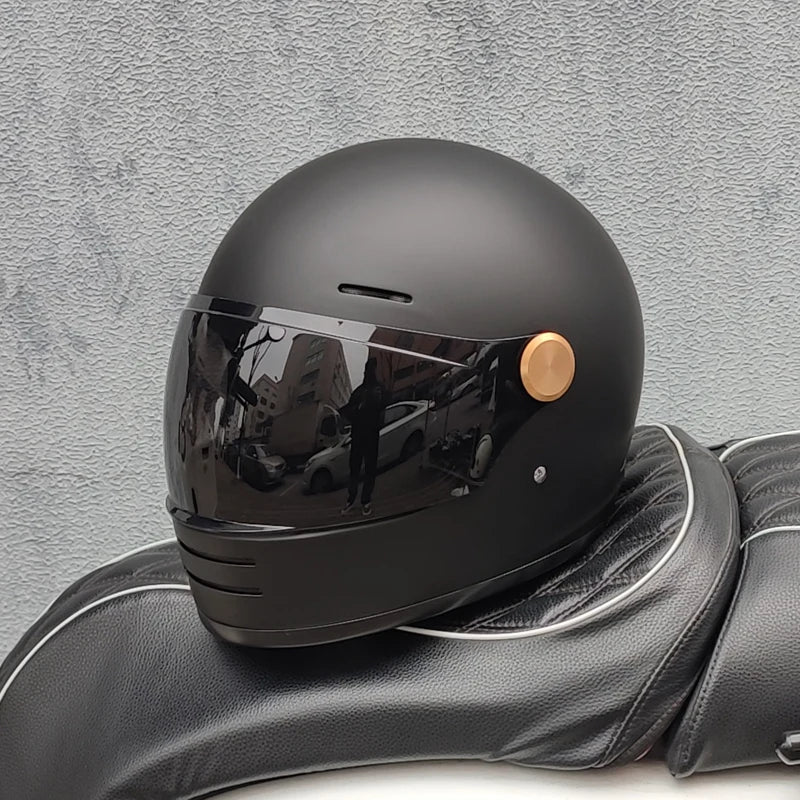 DOT Certified ORZ Retro Motorcycle Helmet Safety Protection