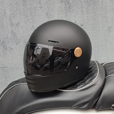 DOT Certified ORZ Retro Motorcycle Helmet Safety Protection