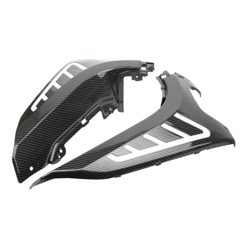 Carbon Fiber Motorcycle Cover Protective Shell Guard Decorative Frame Accessories Lightweight Fit for NMAX155 2020-2023