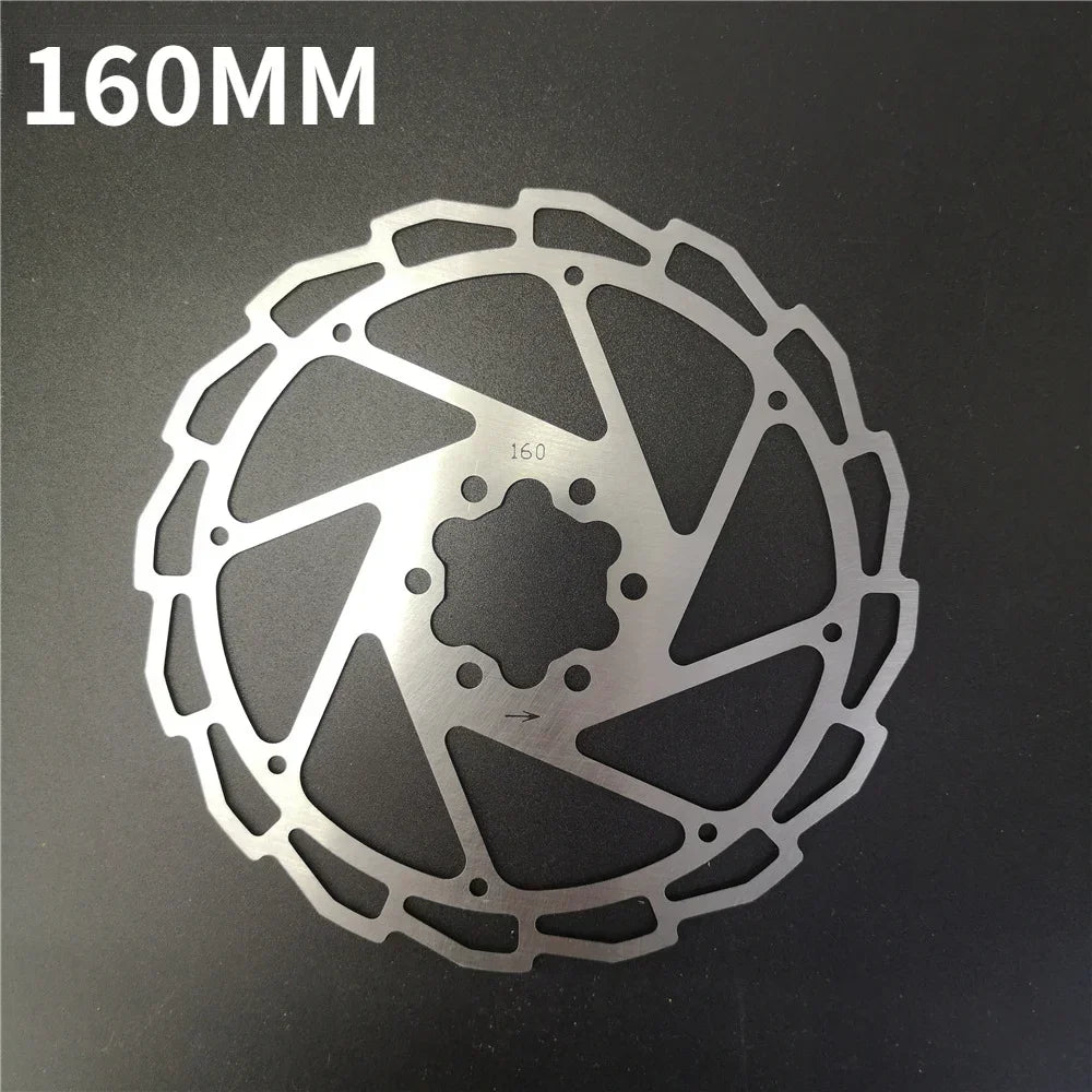 Stainless Steel Brake Rotor 110/120/140/160/180/203mm MTB Road Bike Disc with Bolts Brake Disk 160 F China