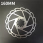 Stainless Steel Brake Rotor 110/120/140/160/180/203mm MTB Road Bike Disc with Bolts Brake Disk 160 F China