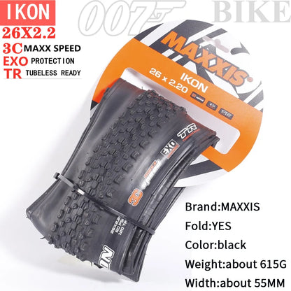 Maxxis IKON Mountain Bike Tires26/27.5/29X2.2 2.0 2.35 is a versatile XC tire designed to perform in a broad range of conditions 26X2.2 3CEXOTR Foldable China