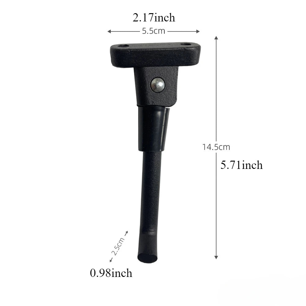 1pc Electric Scooter Footrest Pro For XiaoMi M365/1S Scooter Bracket Aluminium Alloy Currency Parking With Screw Outdoor Cycling