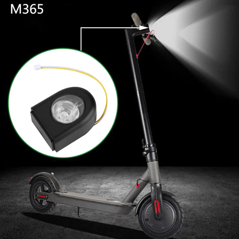 1set Electric Scooter Headlight Lamp Led Light Front Lamp Replace For Xiaomi M365