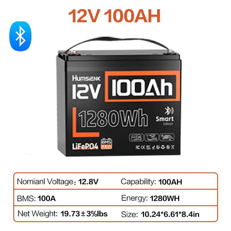 12V 100AH BT