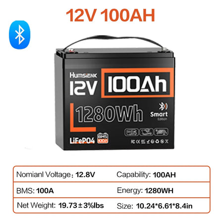 12V 100AH BT