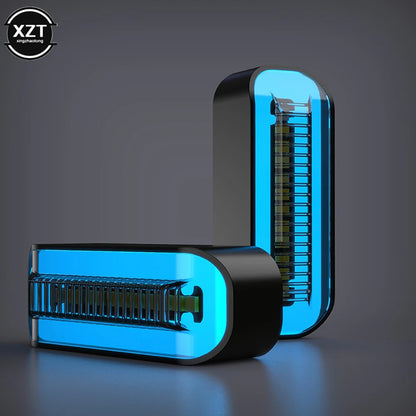 2pcs Universal 12V Motorcycle Signals Lights Electric Vehicle LED Running Water Turn Lights Scooter Accessories Cornering Lights