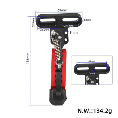 ULIP Scooters V2.0 Adjustable Kickstand Side Parking Bracket Support For Electric Scooters Side Vertical Mounting Foot Bracket