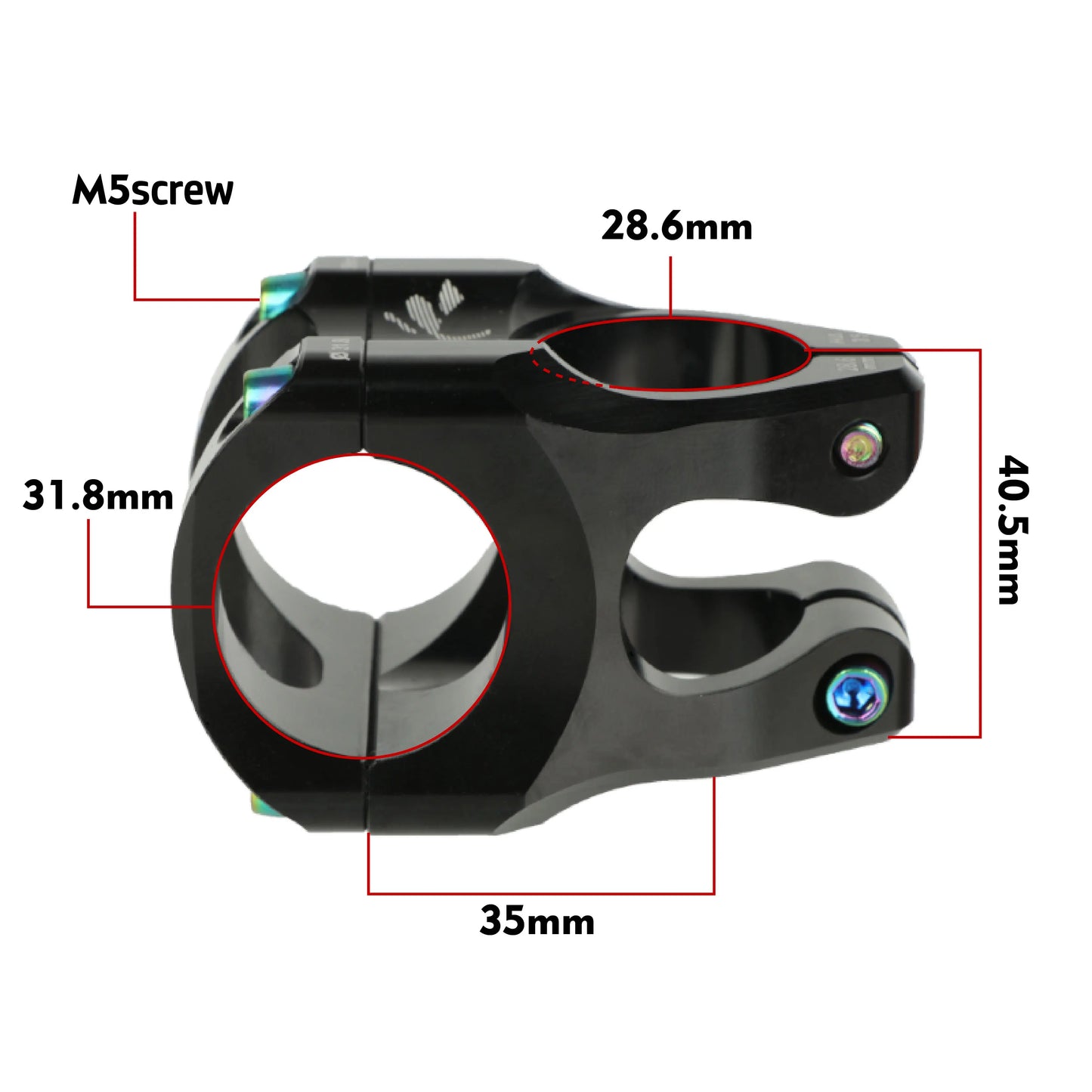 Mtb Power Stem Road Bike Mountain Bicycle Bridge Short Power 35mm Rod Handlebar Table Adjustable