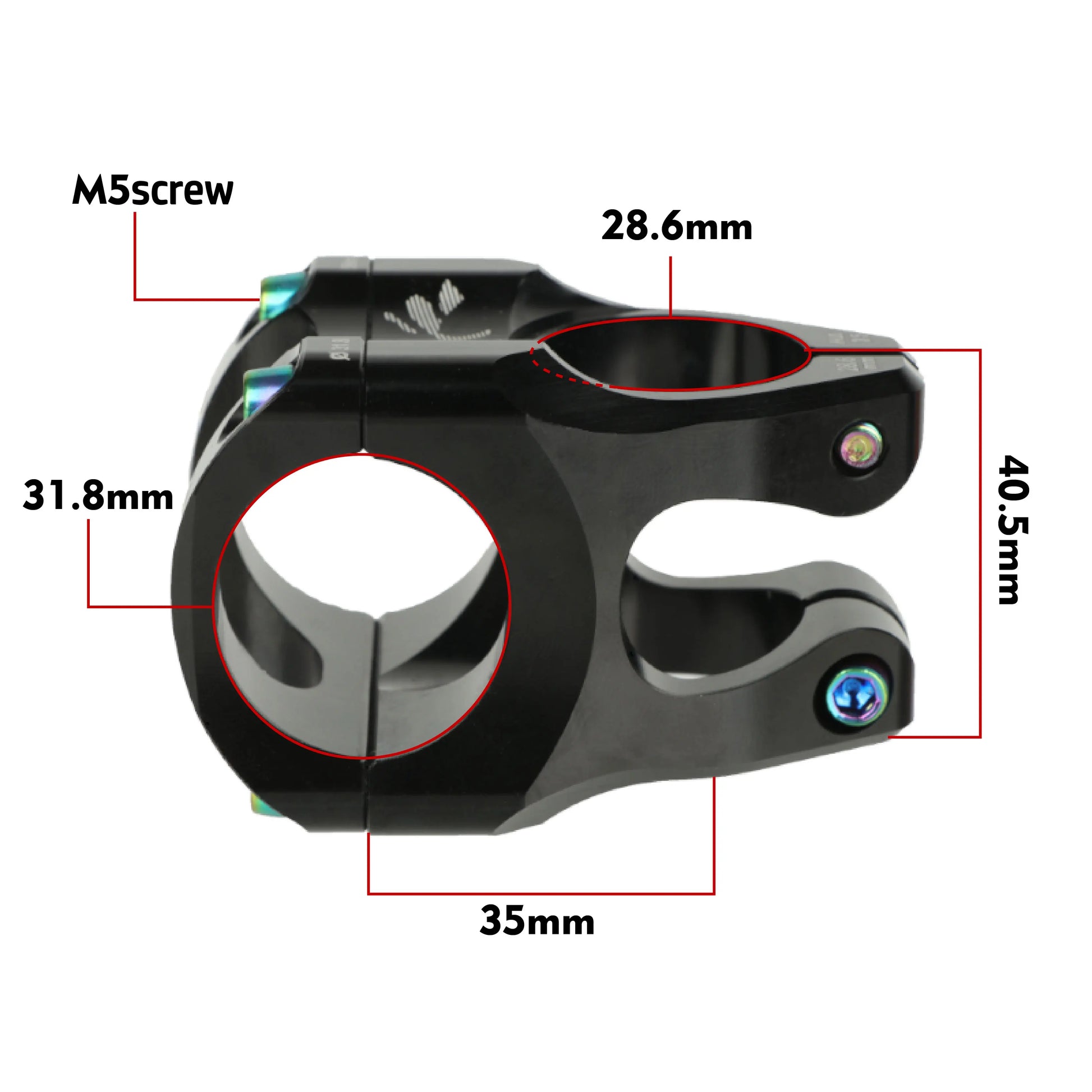 Mtb Power Stem Road Bike Mountain Bicycle Bridge Short Power 35mm Rod Handlebar Table Adjustable