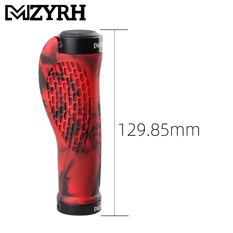 Bicycle Grips Lock on Rubber Bicycle Handlebar Grip Durable Ergonomics Mountain Bike Handle Waterproof Dustproof MTB Cuffs