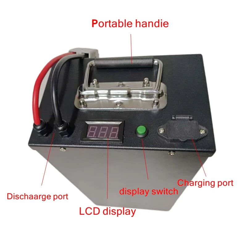 2000W 3500W Electric Motorcycle and Sightseeing Car Battery