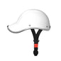 Motorcycle Half Helmet Baseball Cap Universal Men Women Helmet Adult Electric Bicycle Helmets White China