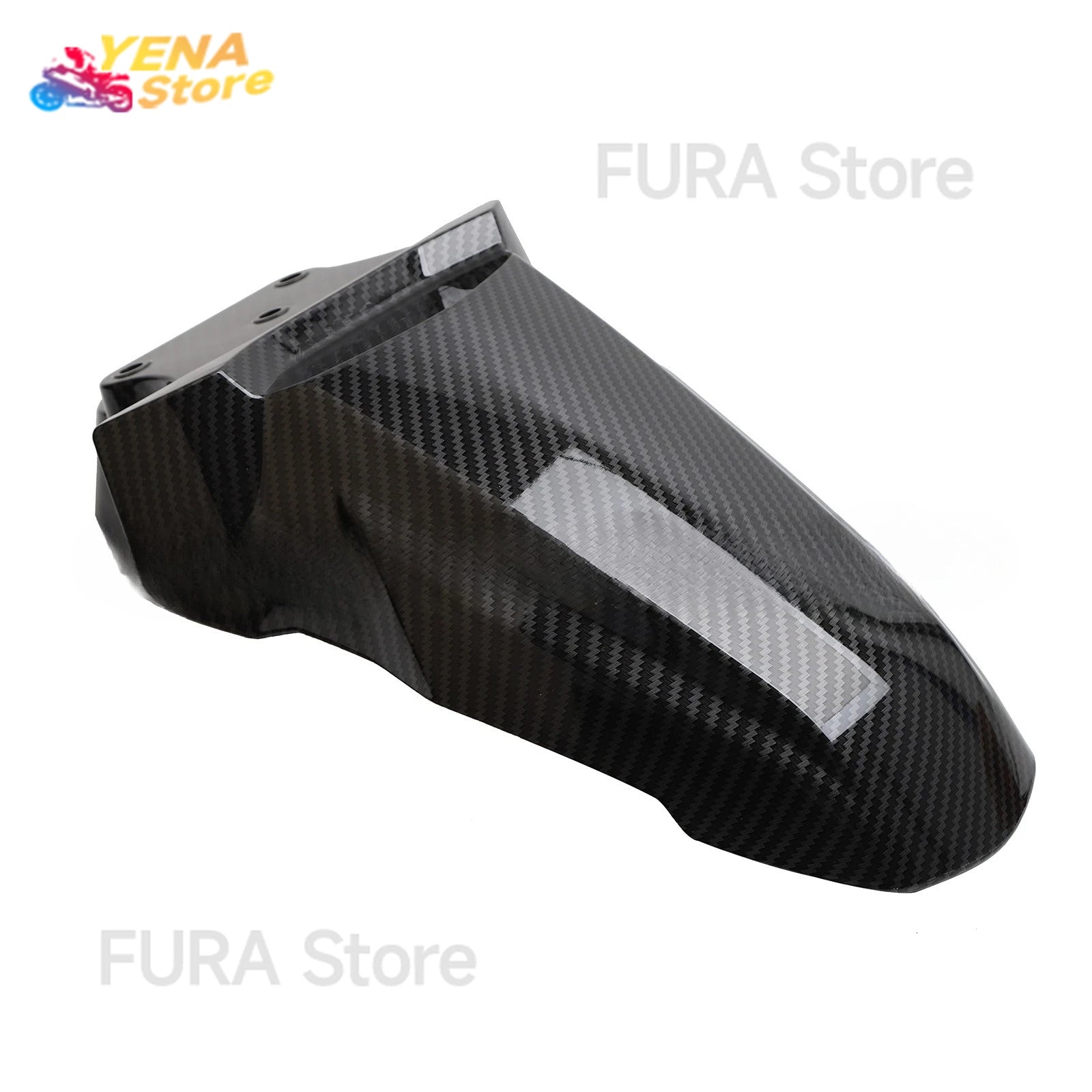 The carbon fiber motorcycle front mudguard is suitable for the Zuma Tank 150CC motorcycle modification accessories