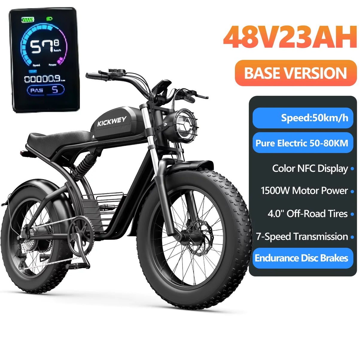 1500W 48V 23AH