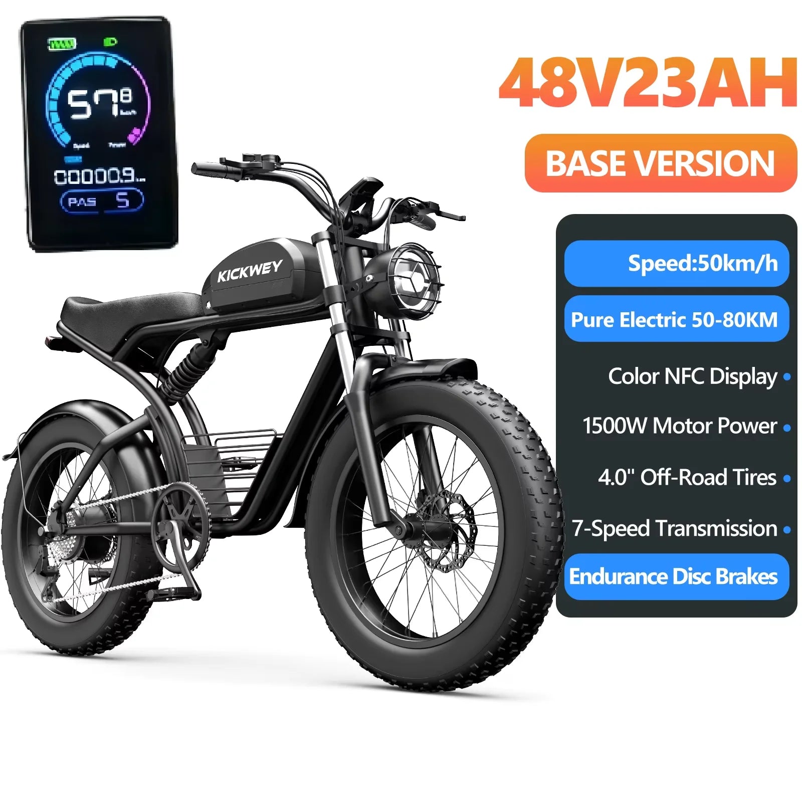 1500W 48V 23AH