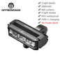 Front LED Light For Xiaomi Ninebot Electric Scooter 2000mAh 4000mAh Waterproof Flashlight USB Charging Bicycle Cycling Lamp HYY900