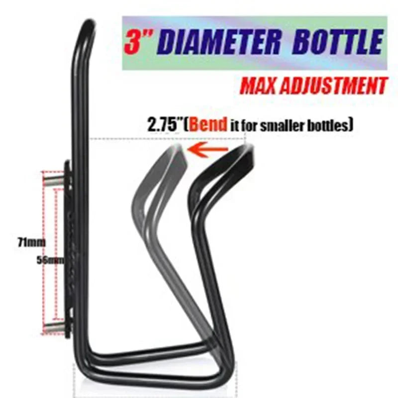 Aluminum Alloy Bicycle Bottle Holder Classic Cycling Mountain Bike Accessories Bottle Cage Bike Drink Holder Bicycle
