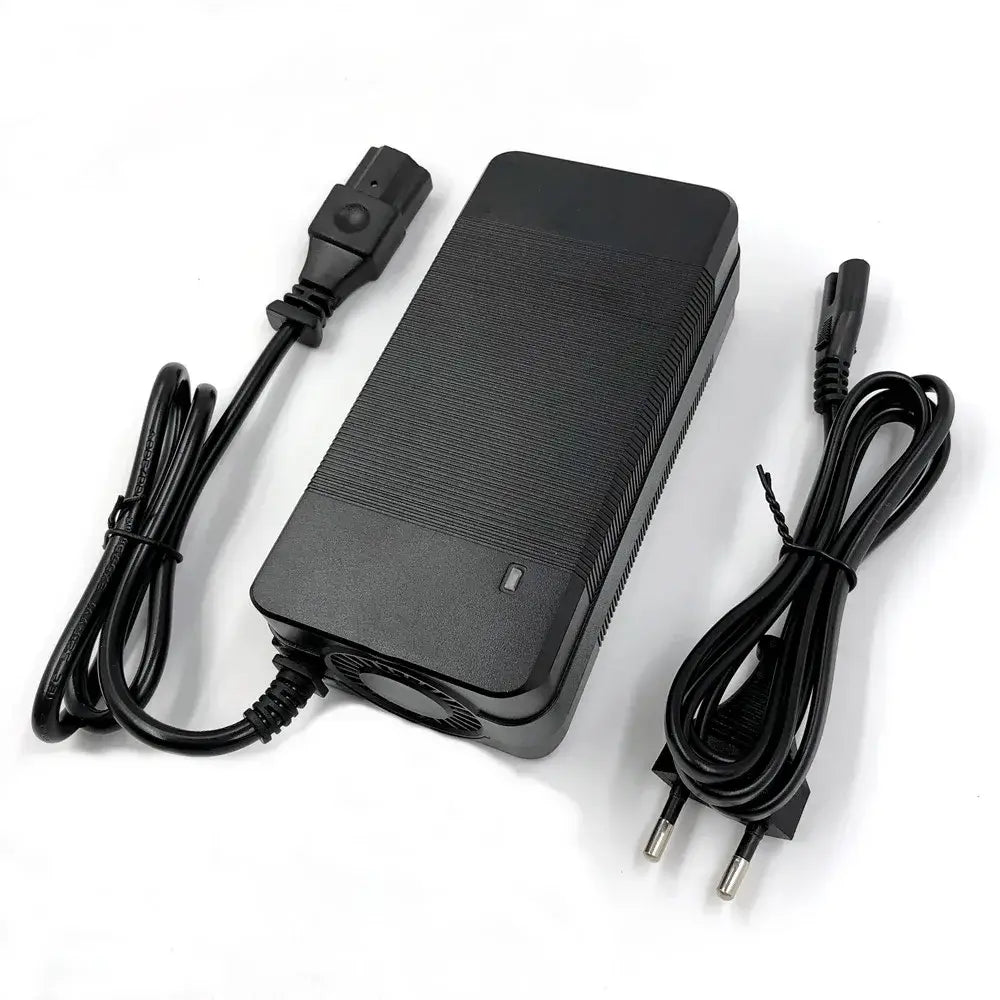48V Lead Acid Battery Charger for 12Ah 14Ah 20Ah 32Ah High-Quality Smart Charger with Cooling Fan & IEC Connector