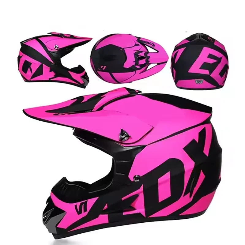 Youth Motocross Helmet – Lightweight & Safe for Off-Road, Karting, Downhill & Cross Biking