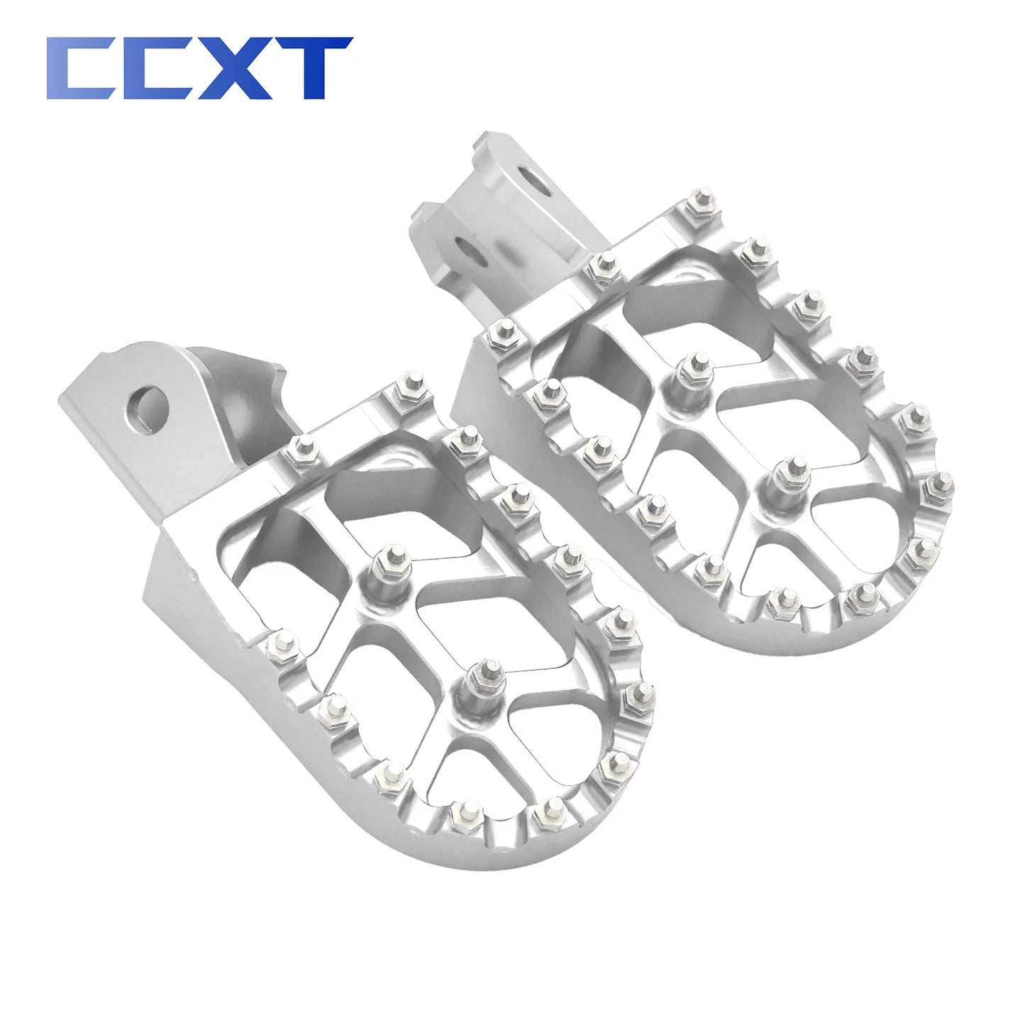 Motorcycle CNC Aluminum Footpegs Foot Pegs Rests Pedals Bracket For Sur-Ron Sur RON Light Bee X & Light Bee S Electric Bike