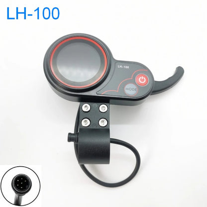 Electric Scooter Instrument Display 24V 36V 48V Dashboard Finger Throttle For Kugoo M4 SEALUP TF-100 NJ AOXIONG Jh-01 LCD Meter