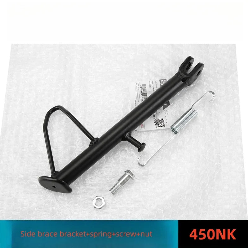 For CFMOTO 450NK Motorcycle Kickstand Kick Side Stand Spring CF400-7 Sidestand Screw Nut Original Motorcycle Accessories 1 Set