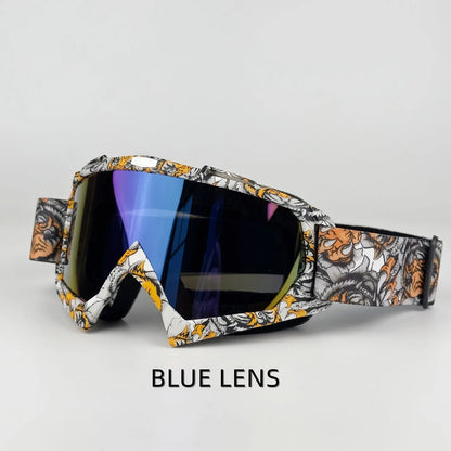 New colors Motocross Goggles Glasses Riding Skiing Sport Eye Ware MX Off Road Helmets Gafas Motorcycle Goggle for ATV DH MTB A21