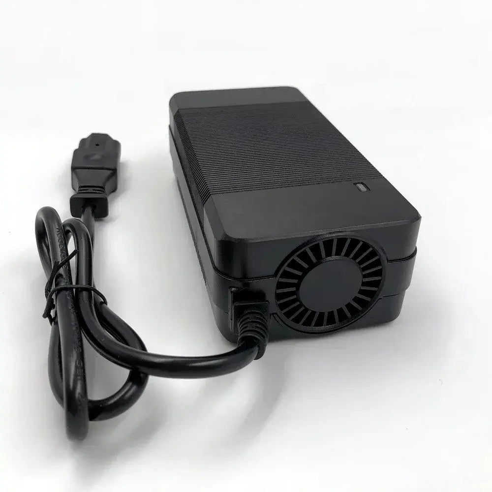 48V Lead Acid Battery Charger for 12Ah 14Ah 20Ah 32Ah High-Quality Smart Charger with Cooling Fan & IEC Connector
