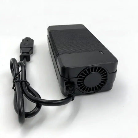 48V Lead Acid Battery Charger for 12Ah 14Ah 20Ah 32Ah High-Quality Smart Charger with Cooling Fan & IEC Connector