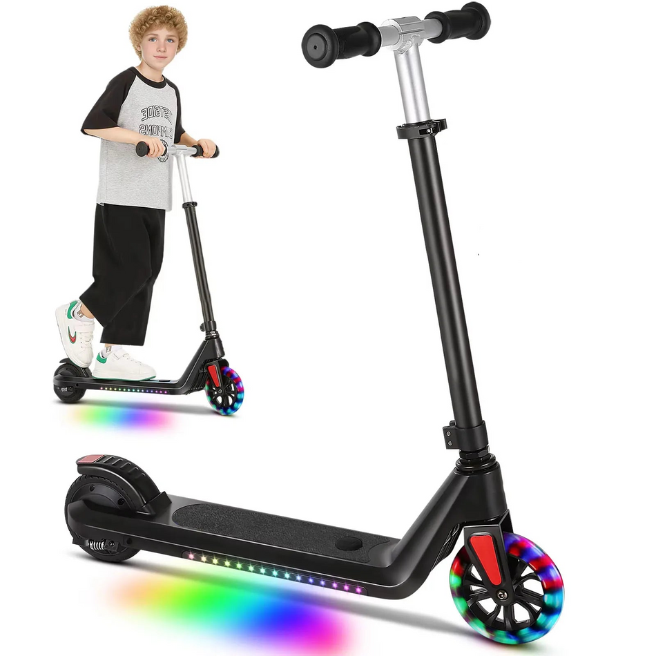 Caroma Elektrische Step voor Kids (6-14 jr) – 120W, LED, Verstelbaar, Opvouwbaar & 1 Jaar Garantie