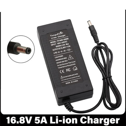 16.8V 5A Li-ion Battery Charger 4Series For 14.4V 14.8V Electric Drill Lithium Battery Pack Charger DC High Quality Connector