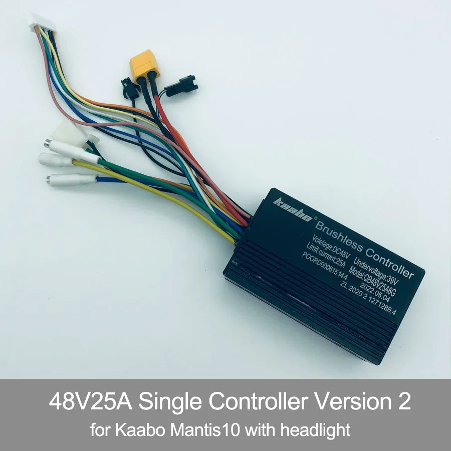 Kaabo Mantis 10 48V 25A Sine Wave Controller | 800W Brushless Motor Mainboard