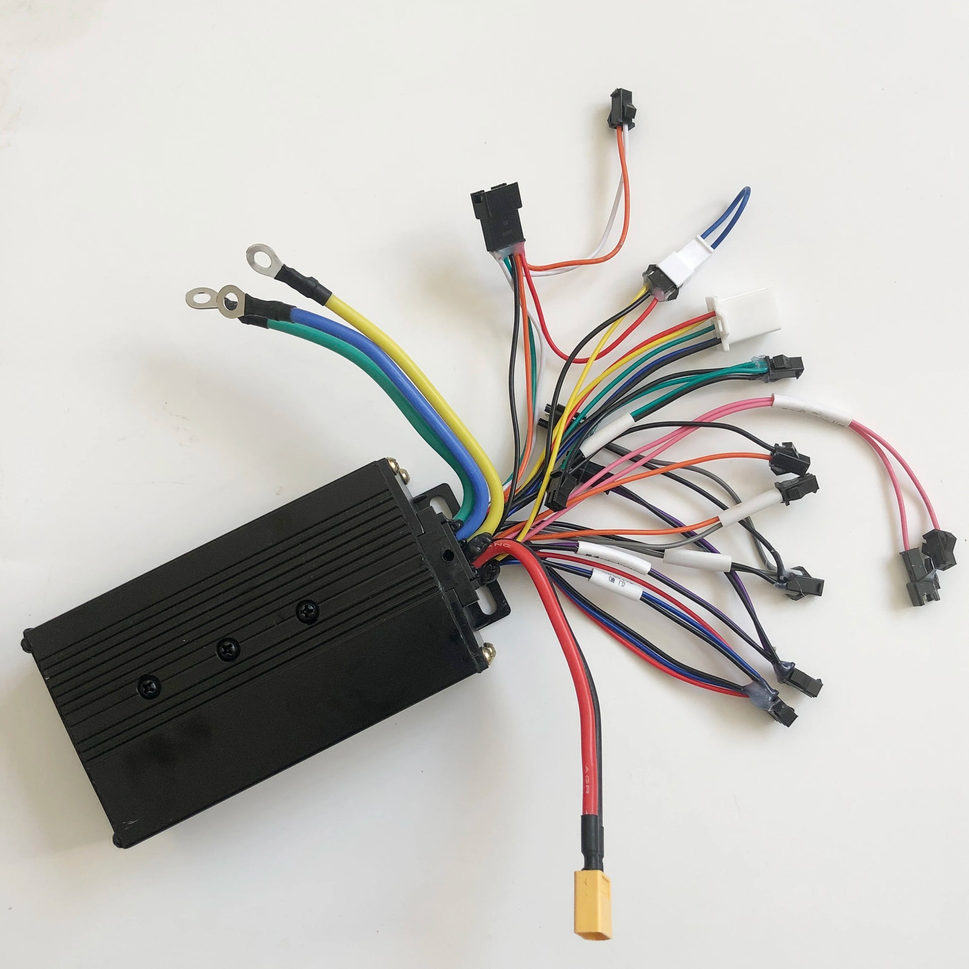 Sine Wave Dual Drive Motor Controller 48v 60v 30A*2 38A*2 45A *2 60v 72v 50A *2 With LCD For Motor 1500w 2600w 3000w 3500w 4500w